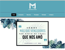 Tablet Screenshot of manantialdedios.com